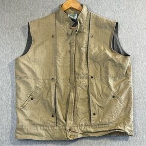 Vintage Gianni Marco Outer Vest Full Zip 100% Cotton See Measurements For Size